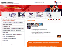 Tablet Screenshot of alishamachines.com
